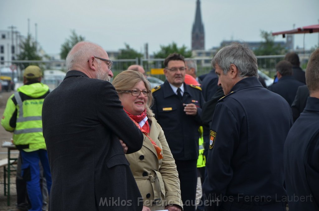 Erster Spatenstich Neues Feuerwehrzentrum Koeln Kalk Gummersbacherstr P130.JPG - Miklos Laubert